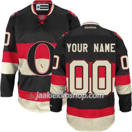 Reebok Nainen NHL Ottawa Senators Pelipaita Custom Musta Nouveau Premier Kolmas