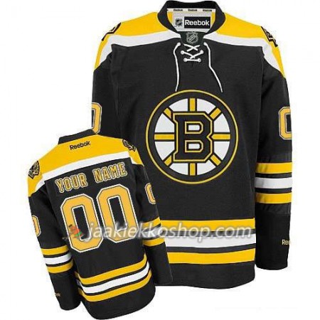 Reebok Nainen NHL Boston Bruins Pelipaita Custom Musta Premier Koti