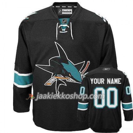 Reebok Nainen NHL San Jose Sharks Pelipaita Custom Musta Premier Kolmas