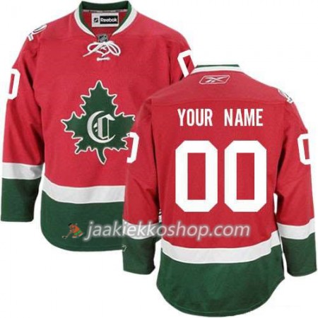 Lapsille NHL Montreal Canadiens Pelipaita Custom Punainen Kolmas Nouveau CD