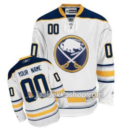 Lapsille NHL Buffalo Sabres Pelipaita Custom Valkoinen Premier Vieras