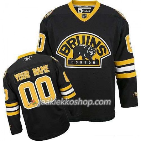 Lapsille NHL Boston Bruins Pelipaita Custom Musta Premier Kolmas