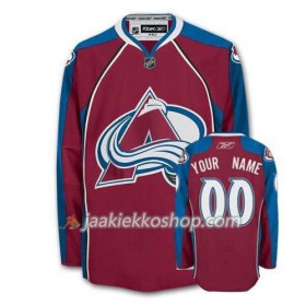 Lapsille NHL Colorado Avalanche Pelipaita Custom Punainen Premier Koti