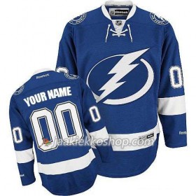 Reebok Miehille NHL Tampa Bay Lightning Pelipaita Custom Sininen Premier Koti