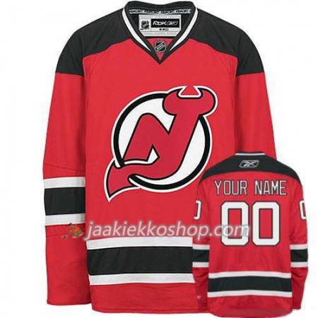 Reebok Nainen NHL New Jersey Devils Pelipaita Custom Punainen Premier Koti