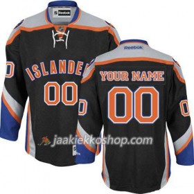 Reebok Miehille NHL New York Islanders Pelipaita Custom Musta Premier Kolmas