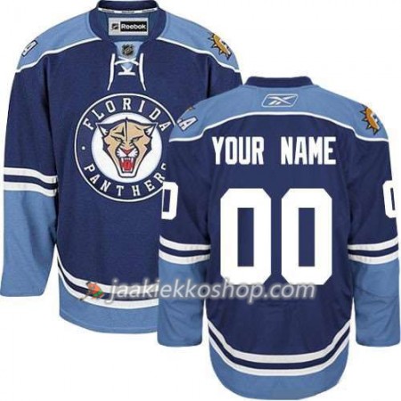 Lapsille NHL Florida Panthers Pelipaita Custom Sininen Premier Kolmas