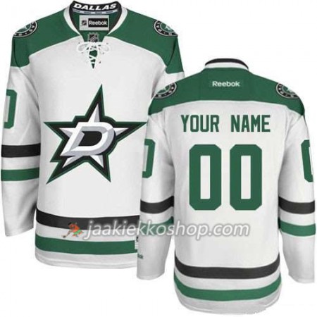 Reebok Miehille NHL Dallas Stars Pelipaita Custom Valkoinen Premier Vieras