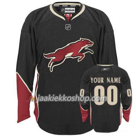 Reebok Miehille NHL Arizona Coyotes Pelipaita Custom Musta Premier Kolmas