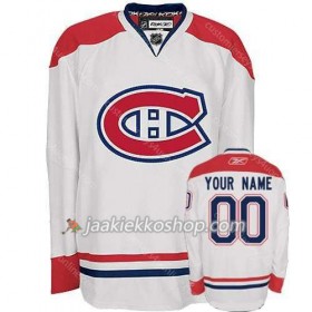 Lapsille NHL Montreal Canadiens Pelipaita Custom Valkoinen Premier Vieras