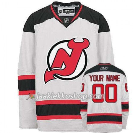 Reebok Nainen NHL New Jersey Devils Pelipaita Custom Valkoinen Premier Vieras