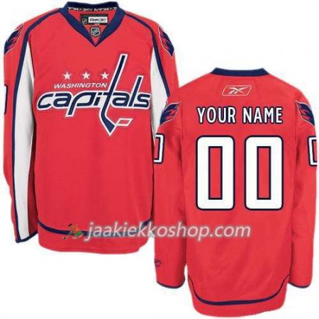 Reebok Miehille NHL Washington Capitals Pelipaita Custom Punainen Premier Koti