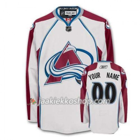Reebok Nainen NHL Colorado Avalanche Pelipaita Custom Valkoinen Premier Vieras