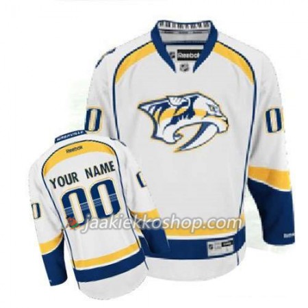 Lapsille NHL Nashville Predators Pelipaita Custom Valkoinen Premier Vieras Lapsille NHL Nashville Predators Pelipaita Custom Valkoinen Premier Vieras