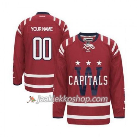 Lapsille NHL Washington Capitals Pelipaita Custom Punainen 2015 Winter Classic