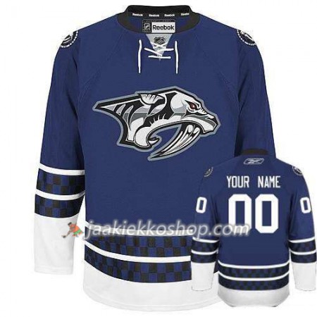 Lapsille NHL Nashville Predators Pelipaita Custom Sininen Premier Kolmas