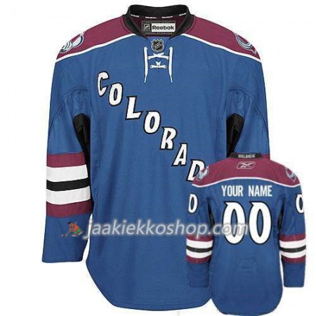 Lapsille NHL Colorado Avalanche Pelipaita Custom Sininen Premier Kolmas