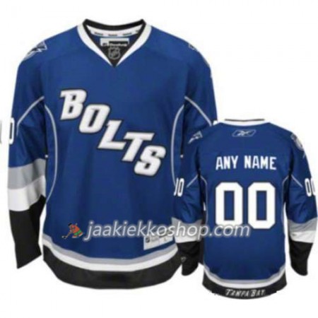 Lapsille NHL Tampa Bay Lightning Pelipaita Custom Sininen Premier Kolmas