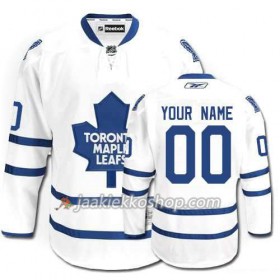Reebok Nainen NHL Toronto Maple Leafs Pelipaita Custom Valkoinen Premier Vieras