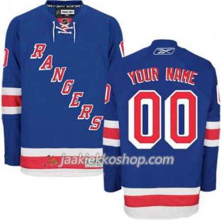Reebok Miehille NHL New York Rangers Pelipaita Custom Sininen Premier Koti