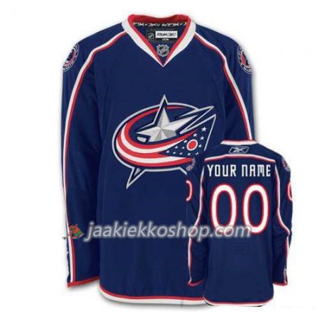 Lapsille NHL Columbus Blue Jackets Pelipaita Custom Sininen Premier Koti