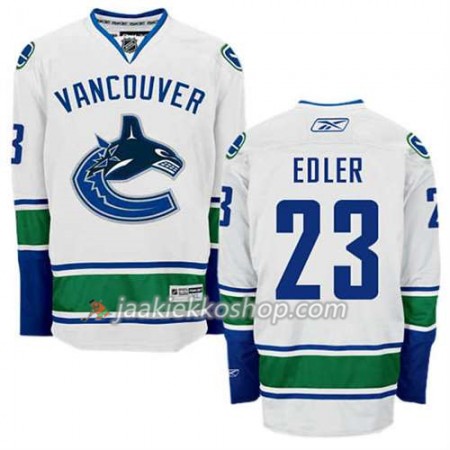 Reebok Miehille NHL Vancouver Canucks Pelipaita Alexander Edler #23 Vieras Valkoinen