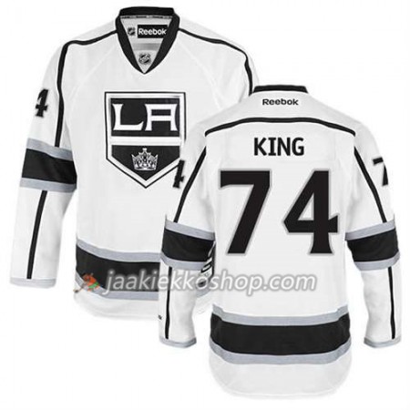 Reebok Miehille NHL Los Angeles Kings Pelipaita Dwight King #74 Vieras Valkoinen