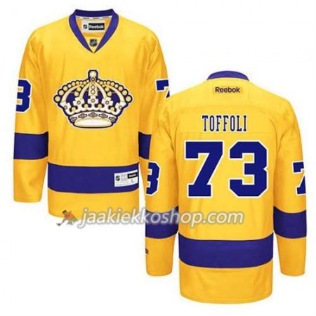 Reebok Miehille NHL Los Angeles Kings Pelipaita Tyler Toffoli #73 Kolmas Kulta
