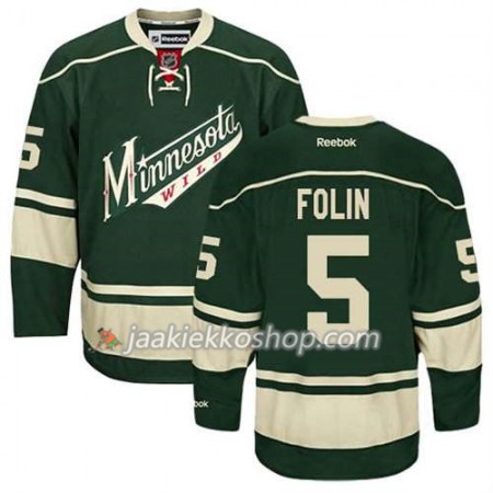 Reebok Miehille NHL Minnesota Wild Pelipaita Christian Folin #5 Kolmas Vihreä Reebok Miehille NHL Minnesota Wild Pelipaita Christian Folin #5 Kolmas Vihreä