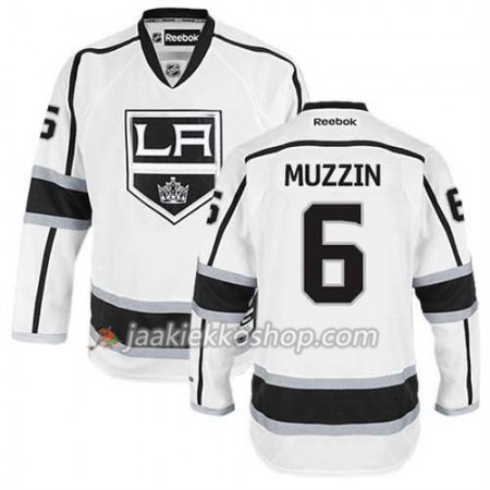 Reebok Miehille NHL Los Angeles Kings Pelipaita Jake Muzzin #6 Vieras Valkoinen