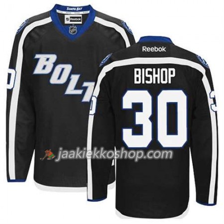 Reebok Miehille NHL Tampa Bay Lightning Pelipaita Ben Bishop #30 Kolmas Musta