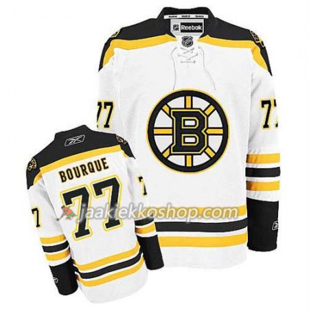 Reebok Miehille NHL Boston Bruins Pelipaita Ray Bourque #77 Vieras Valkoinen
