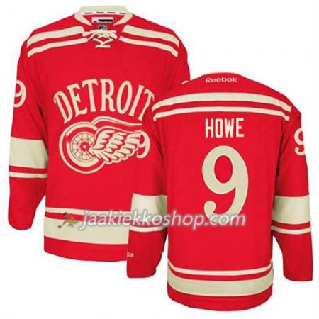 Reebok Miehille NHL Detroit Red Wings Pelipaita Gordie Howe #9 2014 Winter Classic Punainen