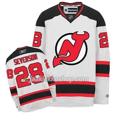 Reebok Miehille NHL New Jersey Devils Pelipaita Femmeon Severson #28 Vieras Valkoinen