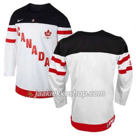 Lapsille NHL Premier Kanada Team Pelipaita 100th Anniversary Musta Valkoinen Paita
