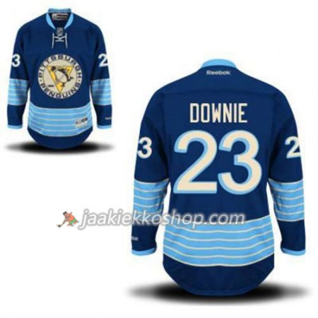 Reebok Miehille NHL Pittsburgh Penguins Pelipaita Steve Downie 23 Sininen Kolmas
