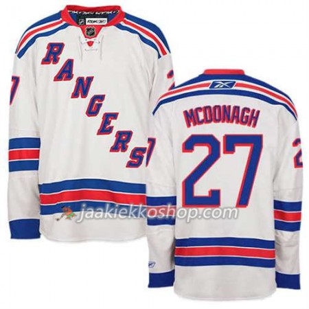 Reebok Miehille NHL New York Rangers Pelipaita Ryan McDonagh #27 Vieras Valkoinen