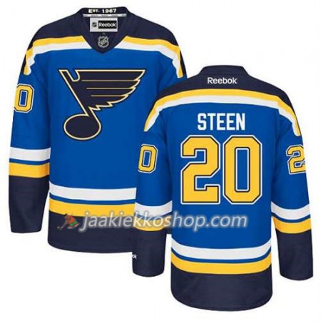 Reebok Miehille NHL St. Louis Blues Pelipaita Alexander Steen #20 Koti Sininen