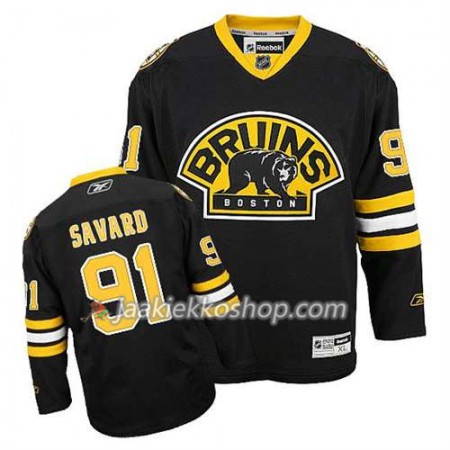Reebok Miehille NHL Boston Bruins Pelipaita Marc Savard #91 Kolmas Musta