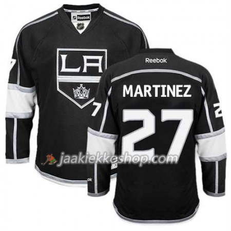 Reebok Nainen NHL Los Angeles Kings Pelipaita Alec Martinez #27 Premier Koti Musta