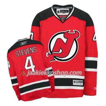 Reebok Miehille NHL New Jersey Devils Pelipaita Scott Stevens #4 Koti Punainen