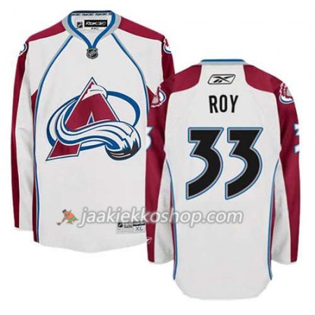 Reebok Miehille NHL Colorado Avalanche Pelipaita Patrick Roy #33 Vieras Valkoinen