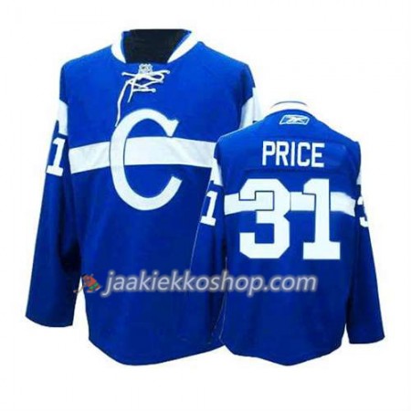 Reebok Miehille NHL Montreal Canadiens Pelipaita Carey Price #31 Kolmas Sininen