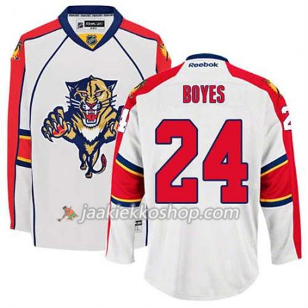 Reebok Miehille NHL Florida Panthers Pelipaita Brad Boyes #24 Vieras Valkoinen