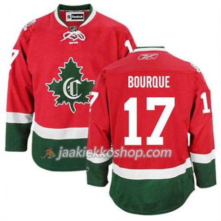 Reebok Miehille NHL Montreal Canadiens Pelipaita Rene Bourque #17 Kolmas Uusi Punainen