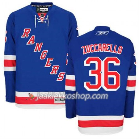 Reebok Miehille NHL New York Rangers Pelipaita Mats Zuccarello #36 Koti Sininen
