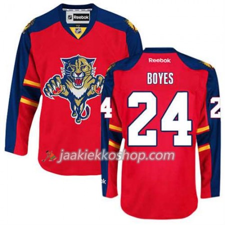 Reebok Miehille NHL Florida Panthers Pelipaita Brad Boyes #24 Koti Punainen