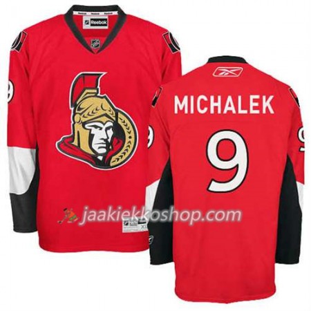 Reebok Miehille NHL Ottawa Senators Pelipaita Milan Michalek #9 Koti Punainen