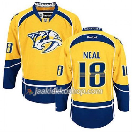 Reebok Miehille NHL Nashville Predators Pelipaita James Neal #18 Koti Kulta