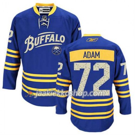 Reebok Miehille NHL Buffalo Sabres Pelipaita Luke Adam #72 Kolmas Sininen